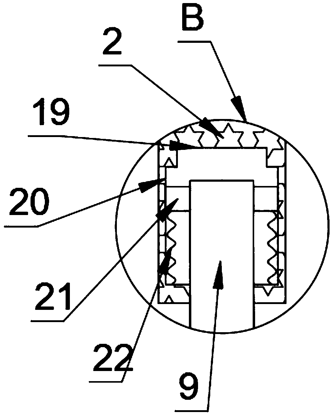 Automatic drug separating screen