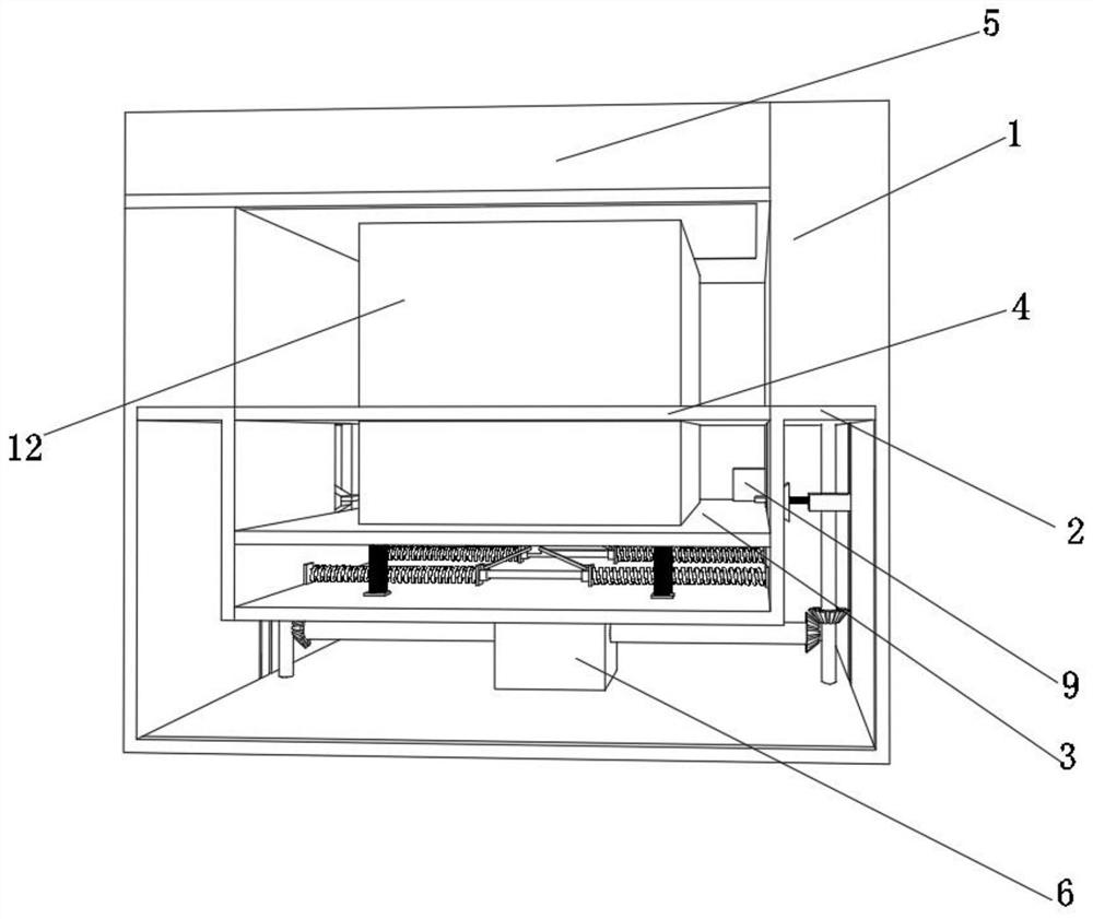 Electric vehicle anti-theft positioning device based on Internet of Things technology