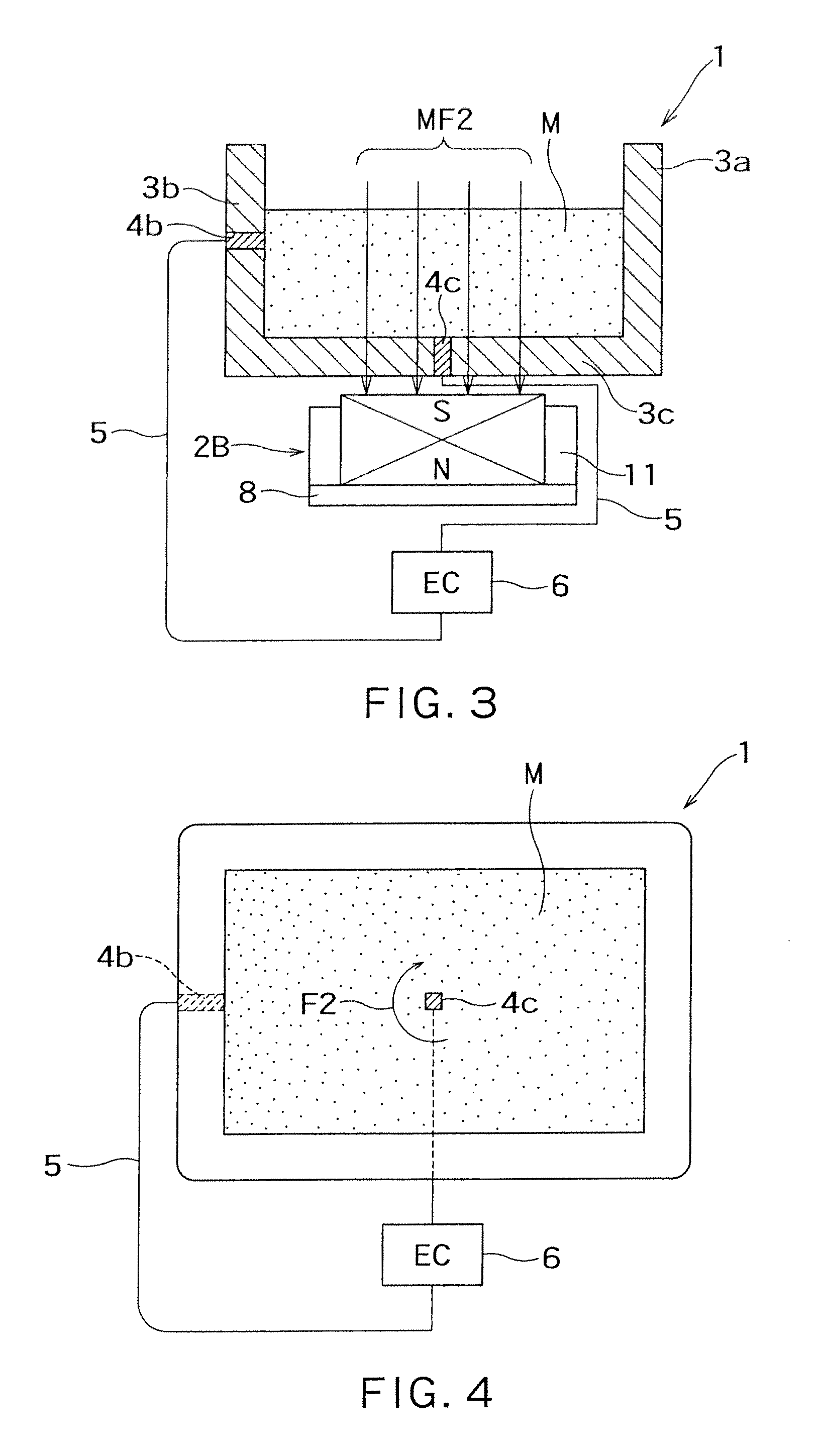 Melting furnace with agitator