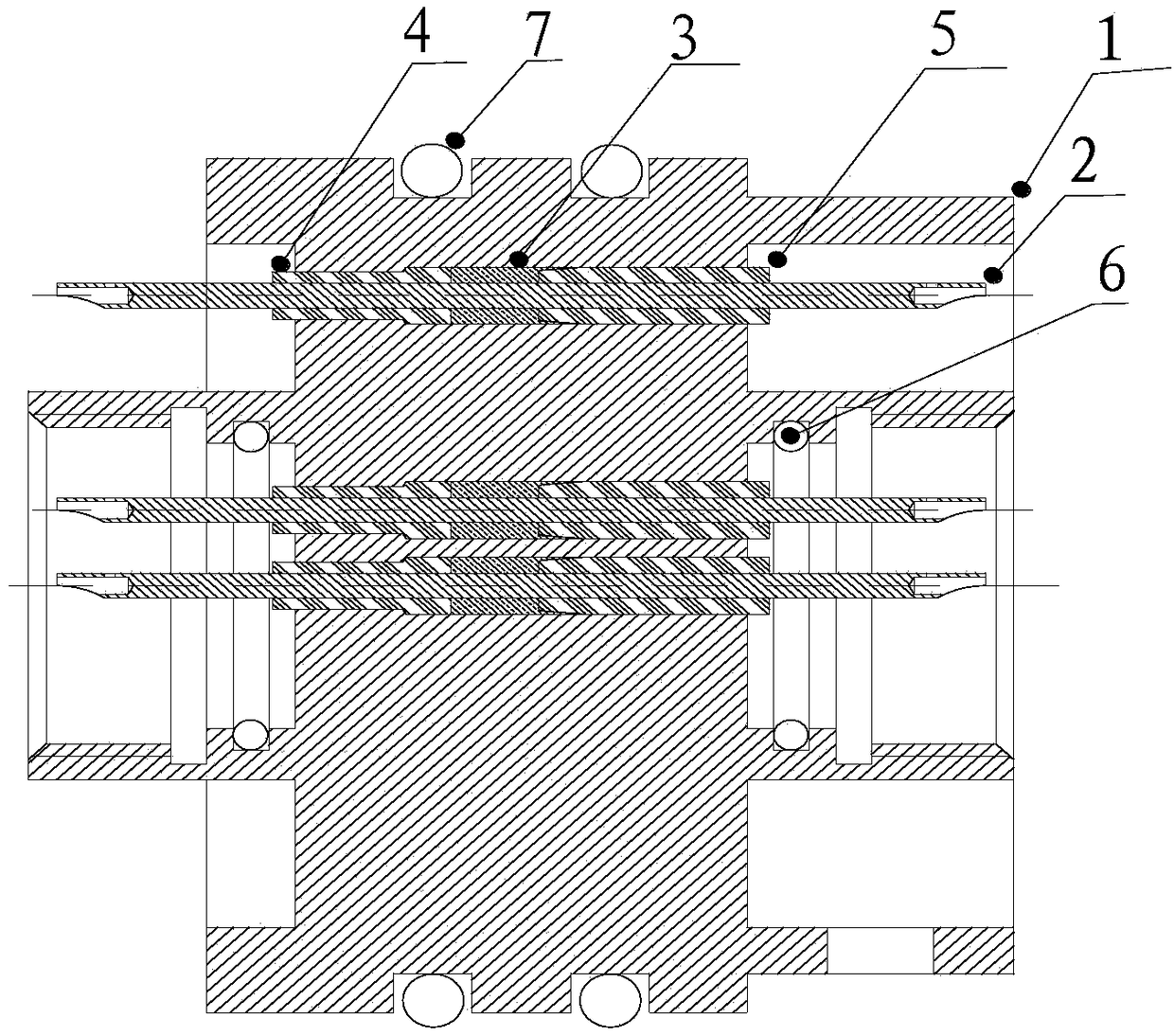 Multi-core shielded electric connector