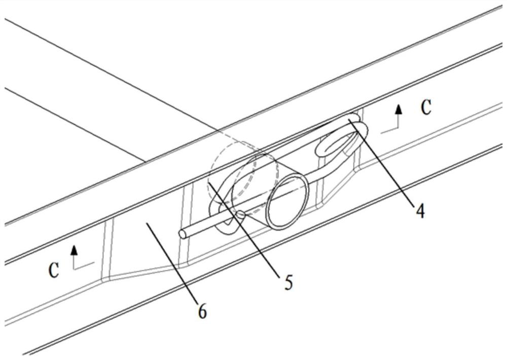 Quick connecting structure and connecting method for empennage of unmanned aerial vehicle