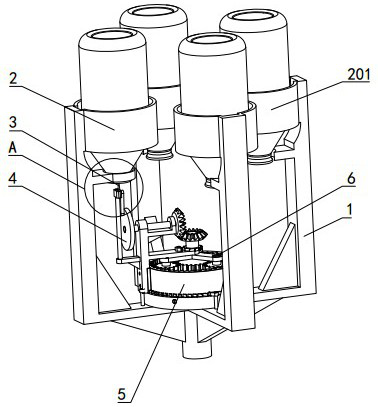 An automatic infusion bottle changing device