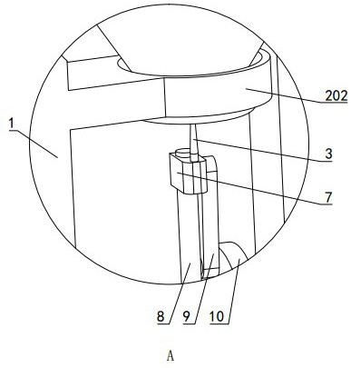 An automatic infusion bottle changing device