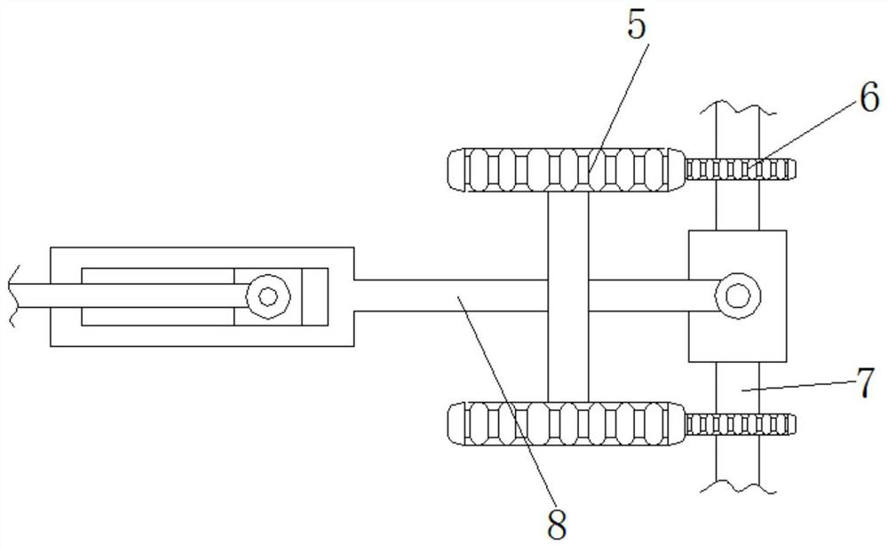 Intelligent manufacturing rail pressing plate bolt assembling device capable of positioning