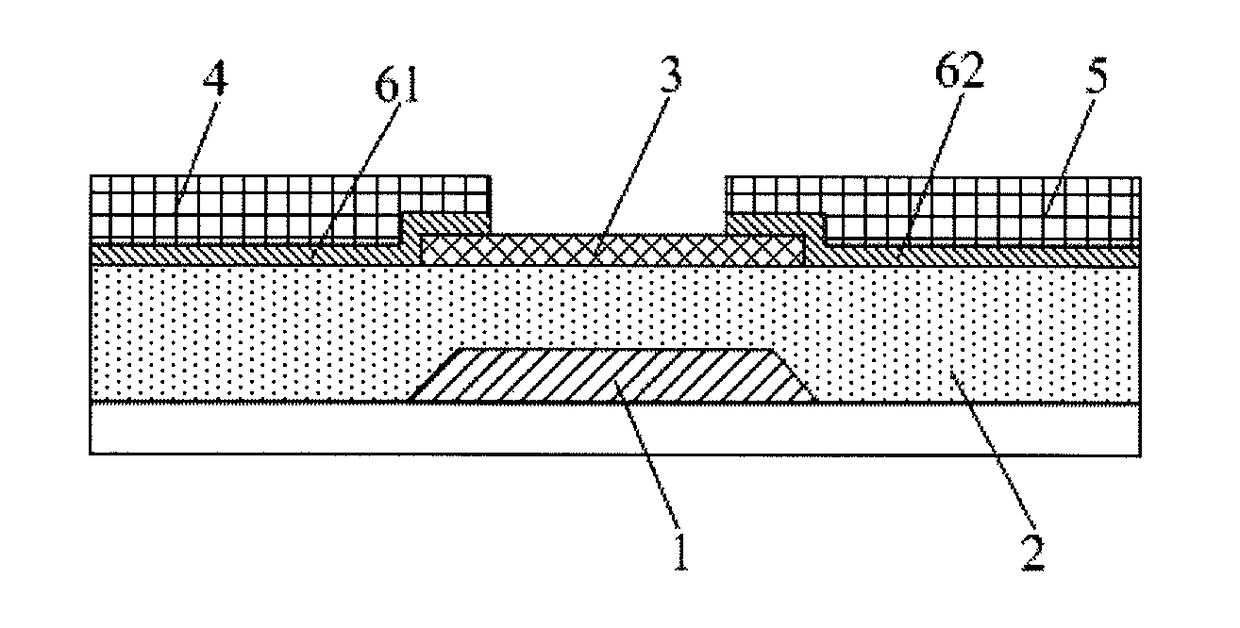 Thin film transistor, array substrate and display device