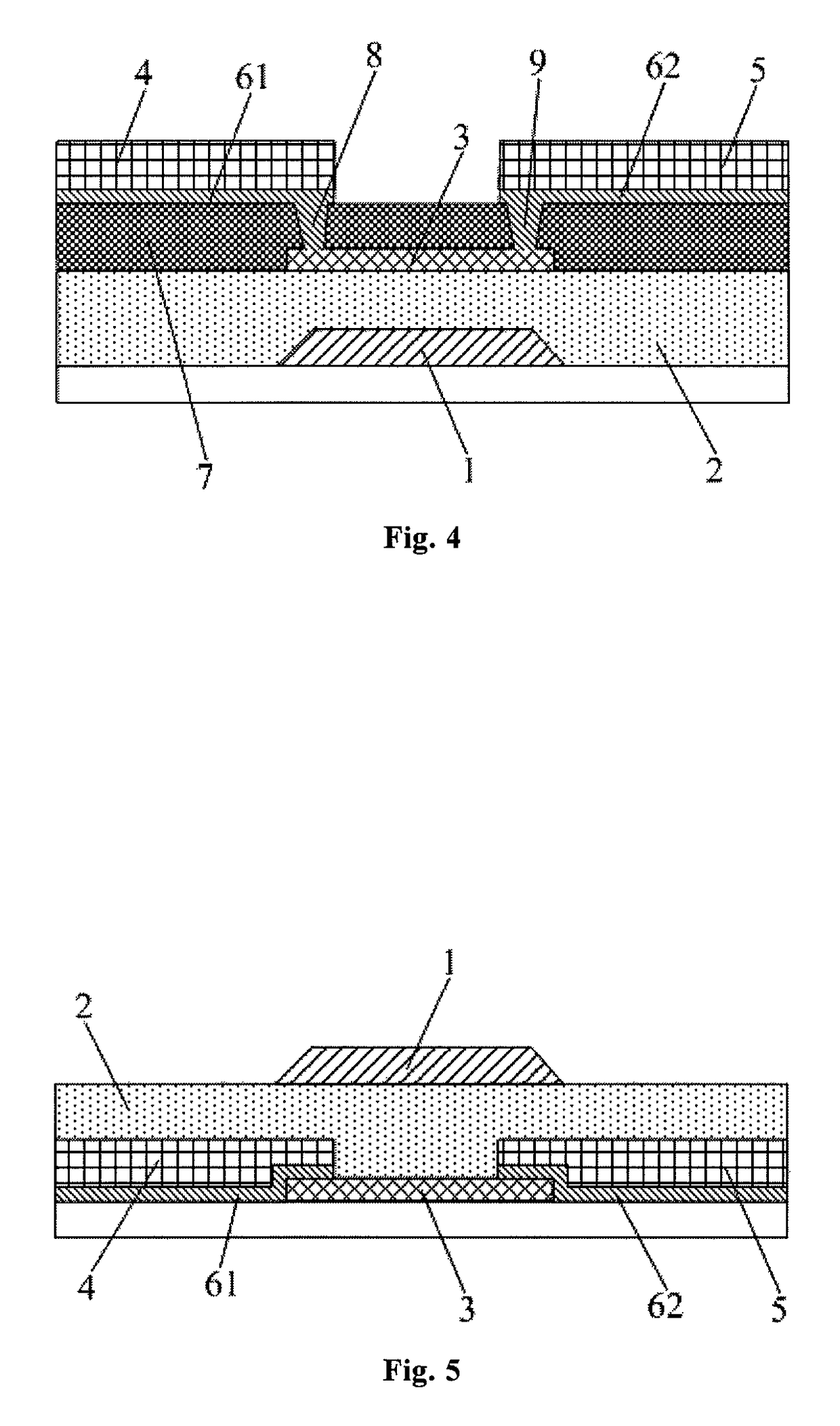 Thin film transistor, array substrate and display device