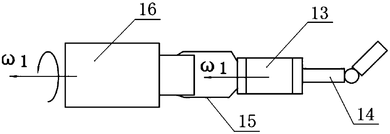 A satellite derotation device using vortex spring