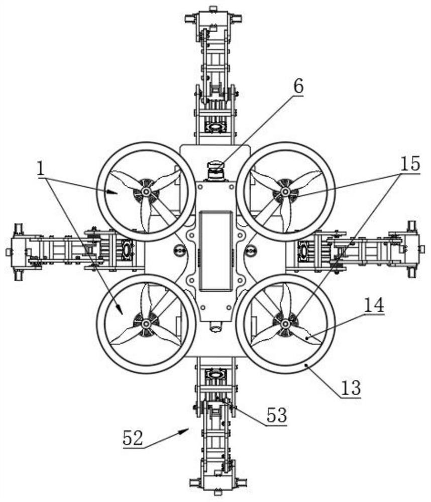 High-altitude rescue unmanned aerial vehicle with damping device and using method of high-altitude rescue unmanned aerial vehicle