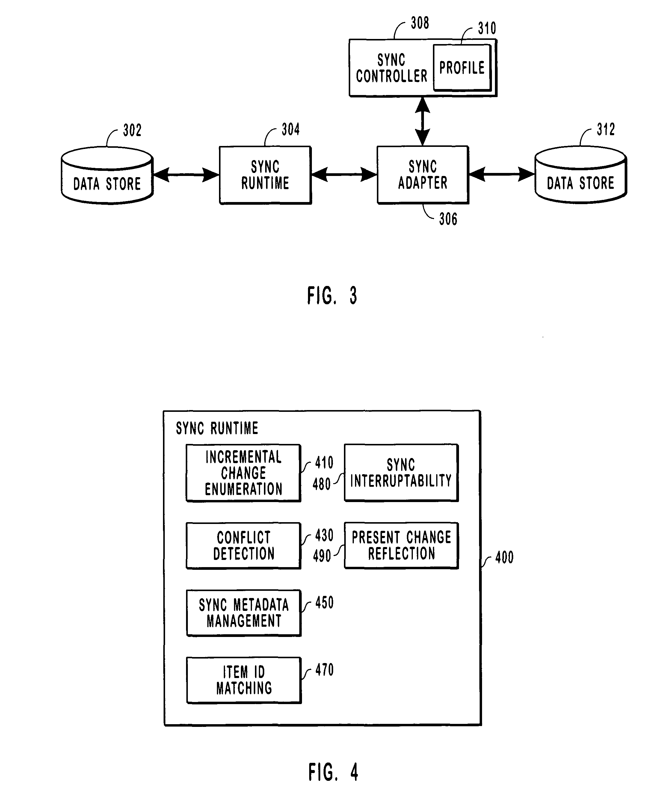 Systems and methods for synchronizing with multiple data stores