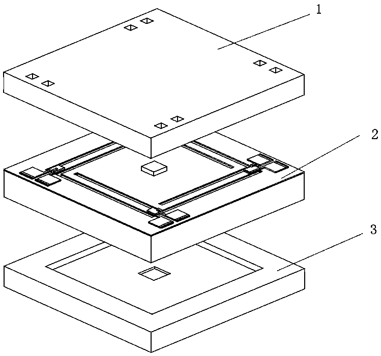 Piezoelectric MEMS acceleration sensor and a preparation method thereof