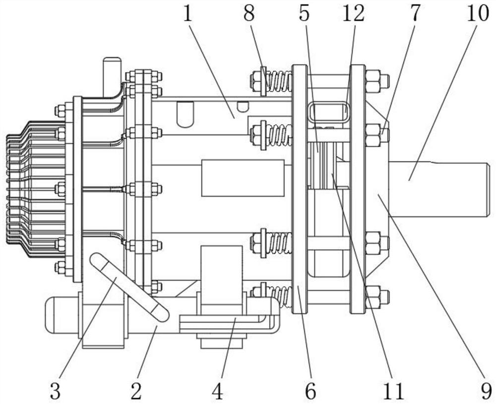 Air compressor for automobile braking system
