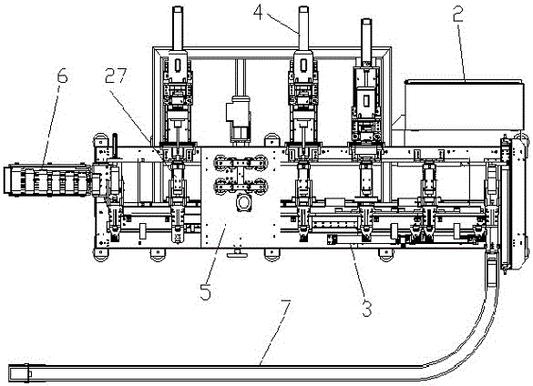 Motor shaft fully automatic polishing machine