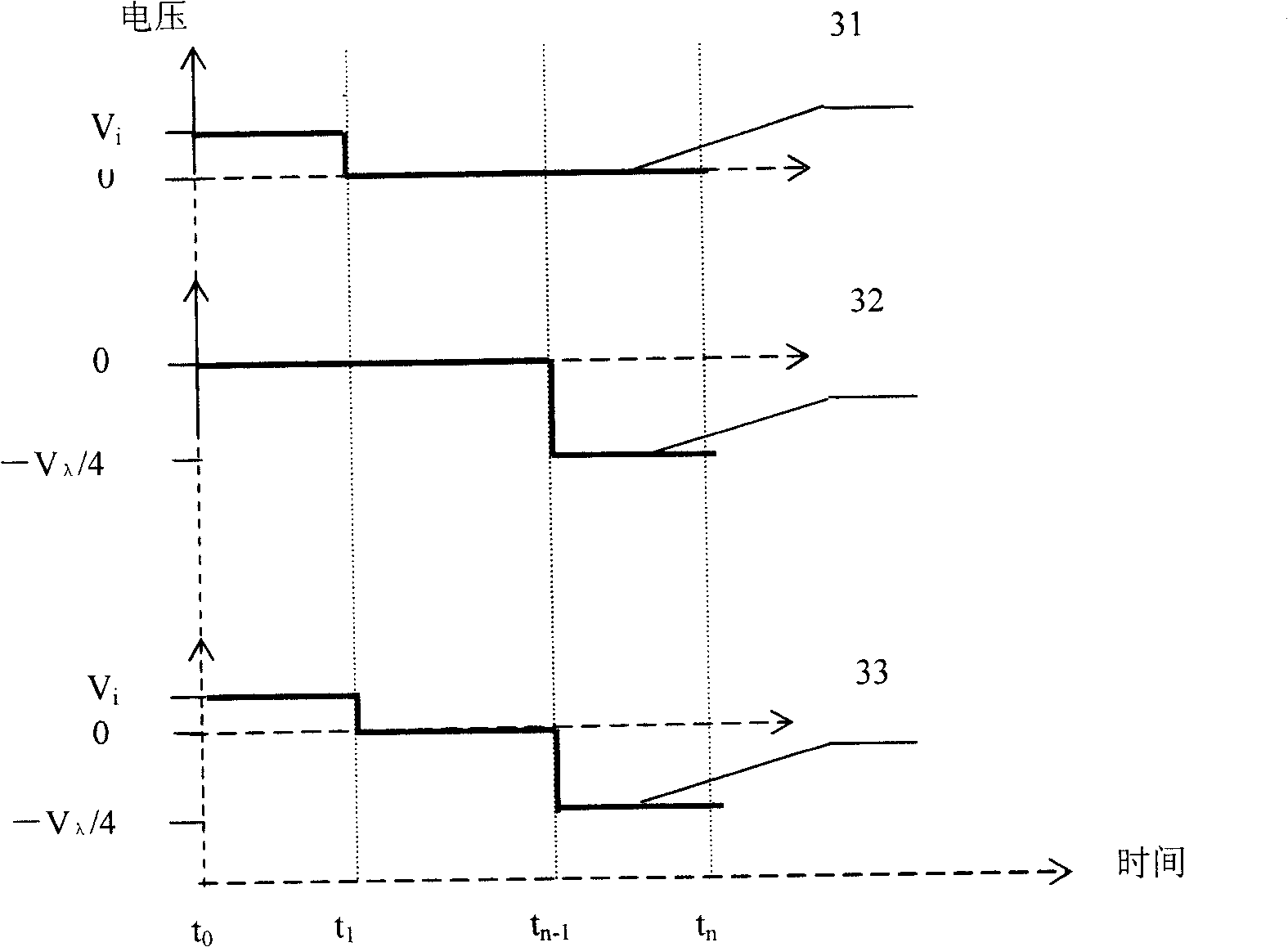 Beam splitting device and method of linear polarization laser double-pulse of adjustable pulse space