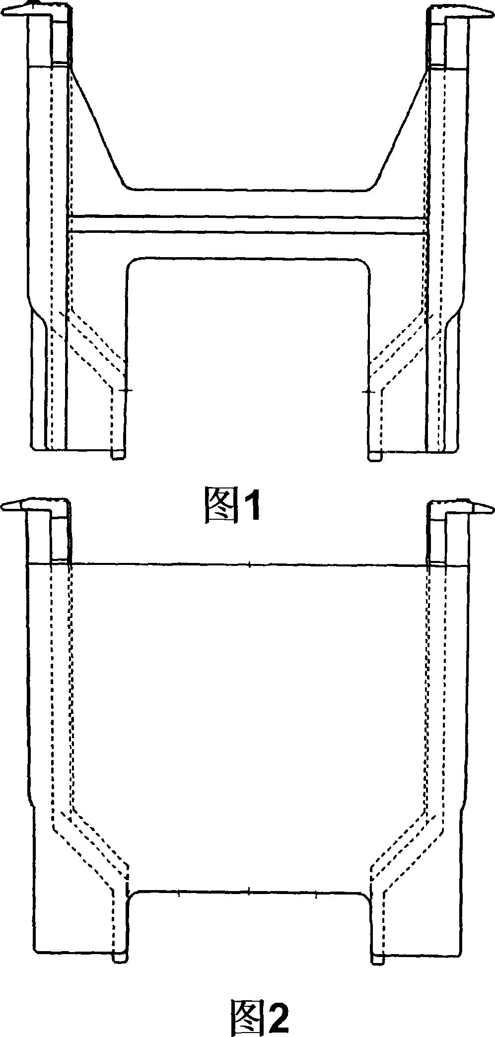 Molded article for clean room and method for producing same