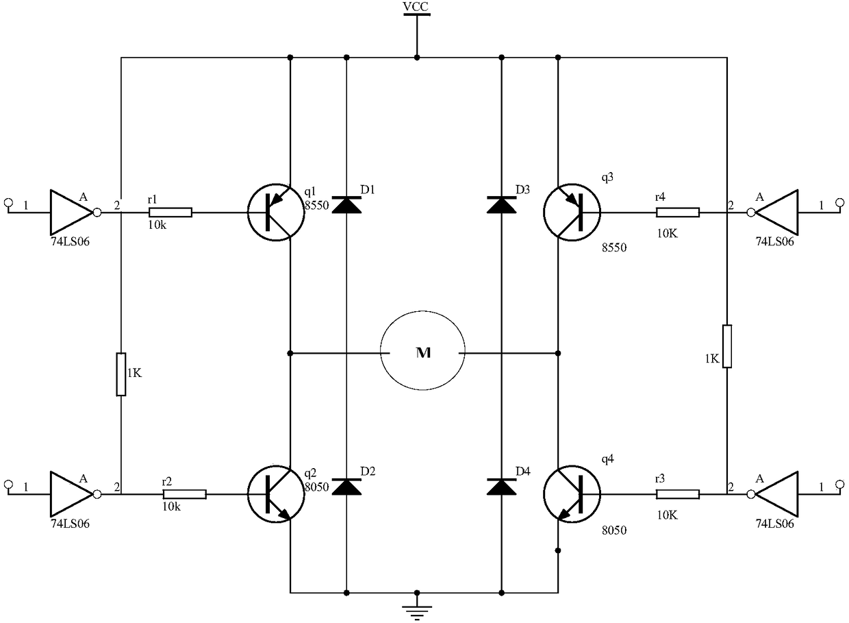 Intelligent location draw-bar box following system and control method thereof