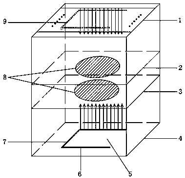 Well-ground combined detection method for multilayer mined-out ponding area