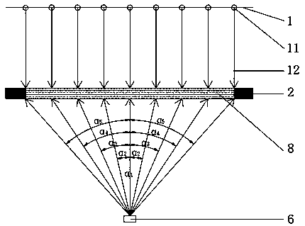 Well-ground combined detection method for multilayer mined-out ponding area