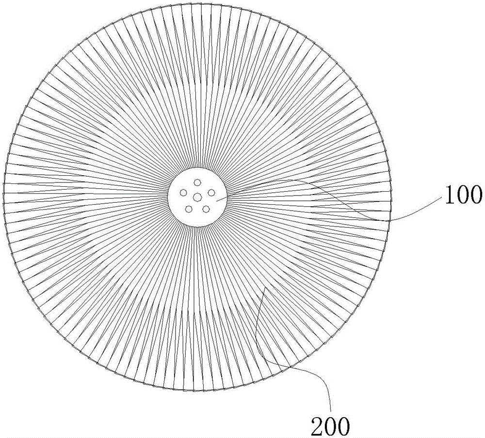 Oil slinger fan blade for oil fume purifier and manufacturing method thereof