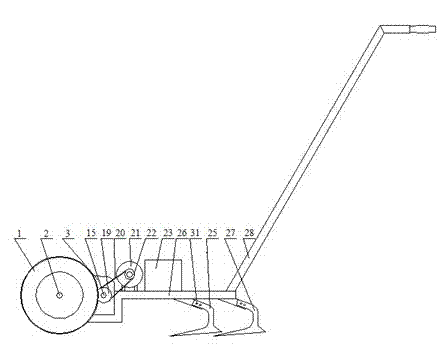An electric weeding and scarifying machine