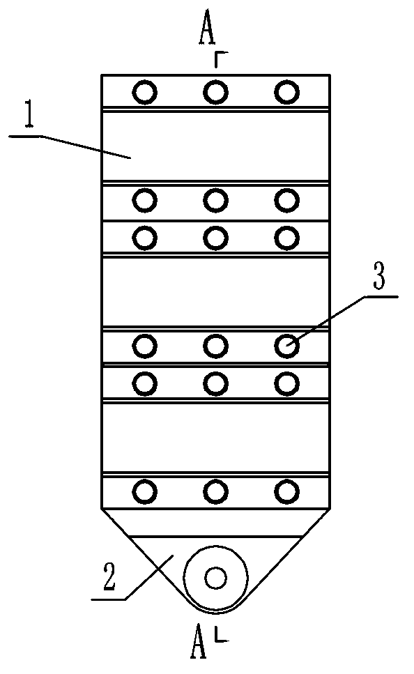 Combined-type cable holder with replaceable main cables