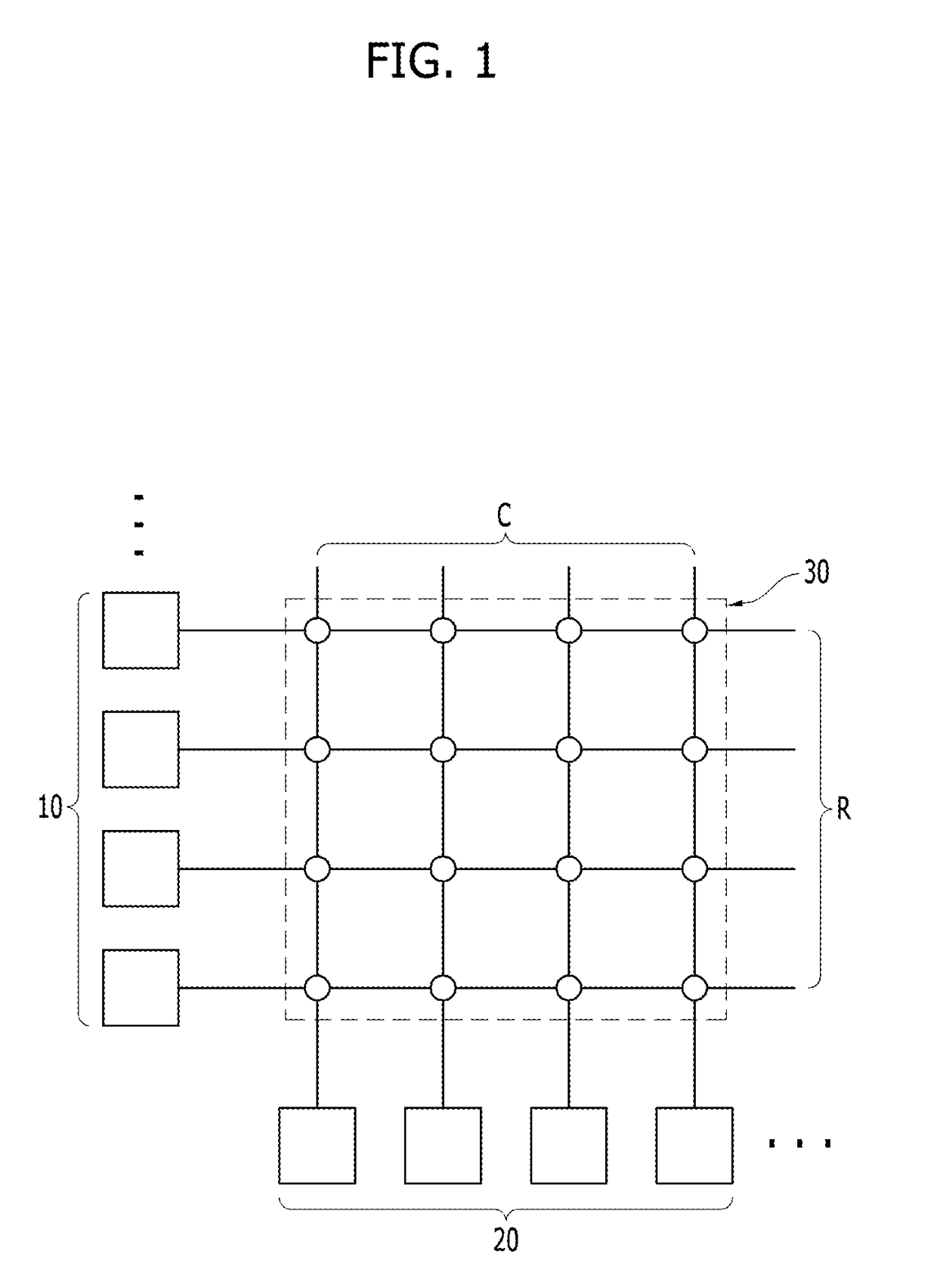 Neuromorphic device including post-synaptic neurons having a comparator for deciding quasi-learned synapses