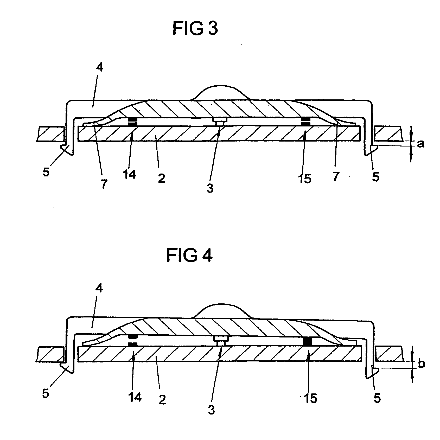 Device for actuating the horn on steering wheels