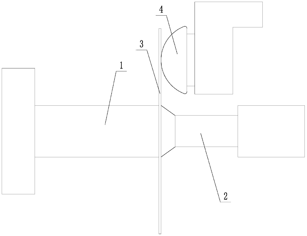 Frustum-cylinder combined shaped thin-walled element mouldless spinning forming method based on spherical spinning roller