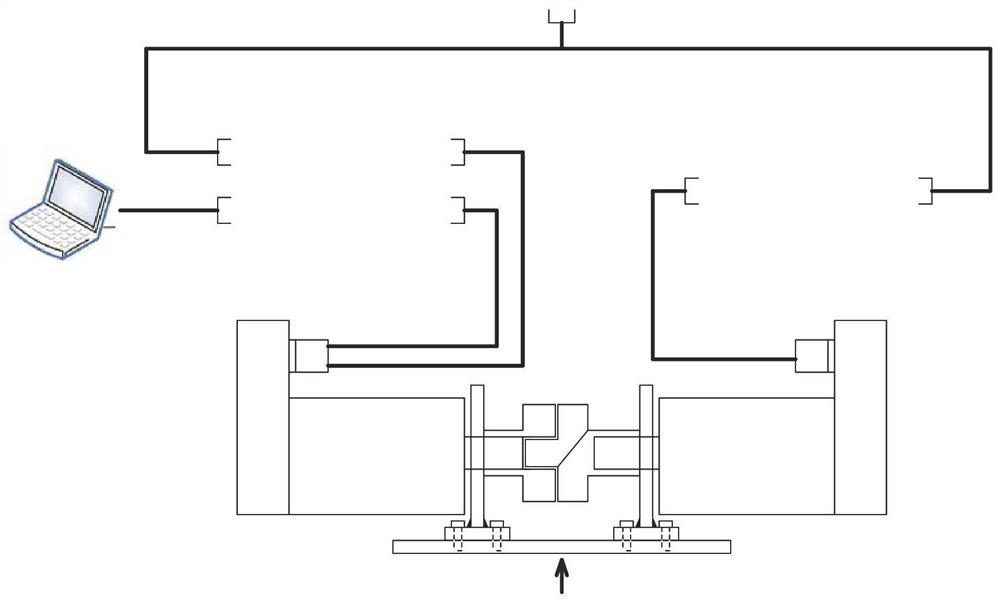 Aging test system for permanent magnet synchronous motor