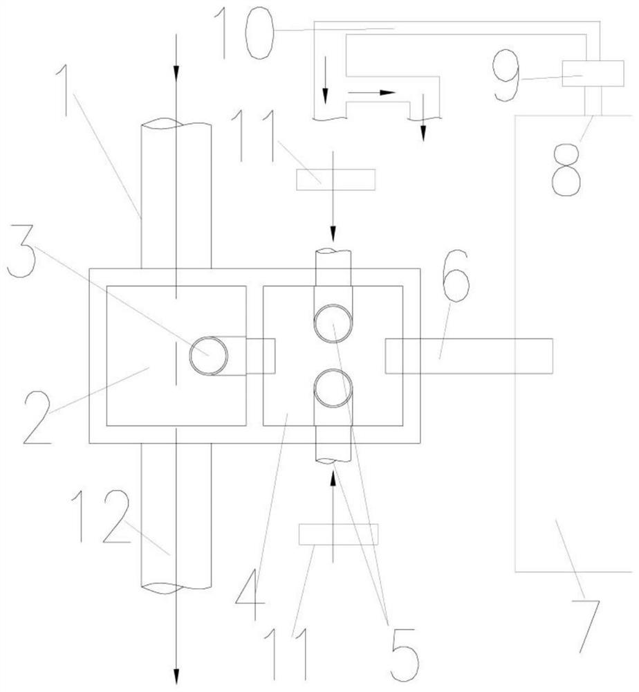 Using process of duplex aquaculture pond water inlet gate