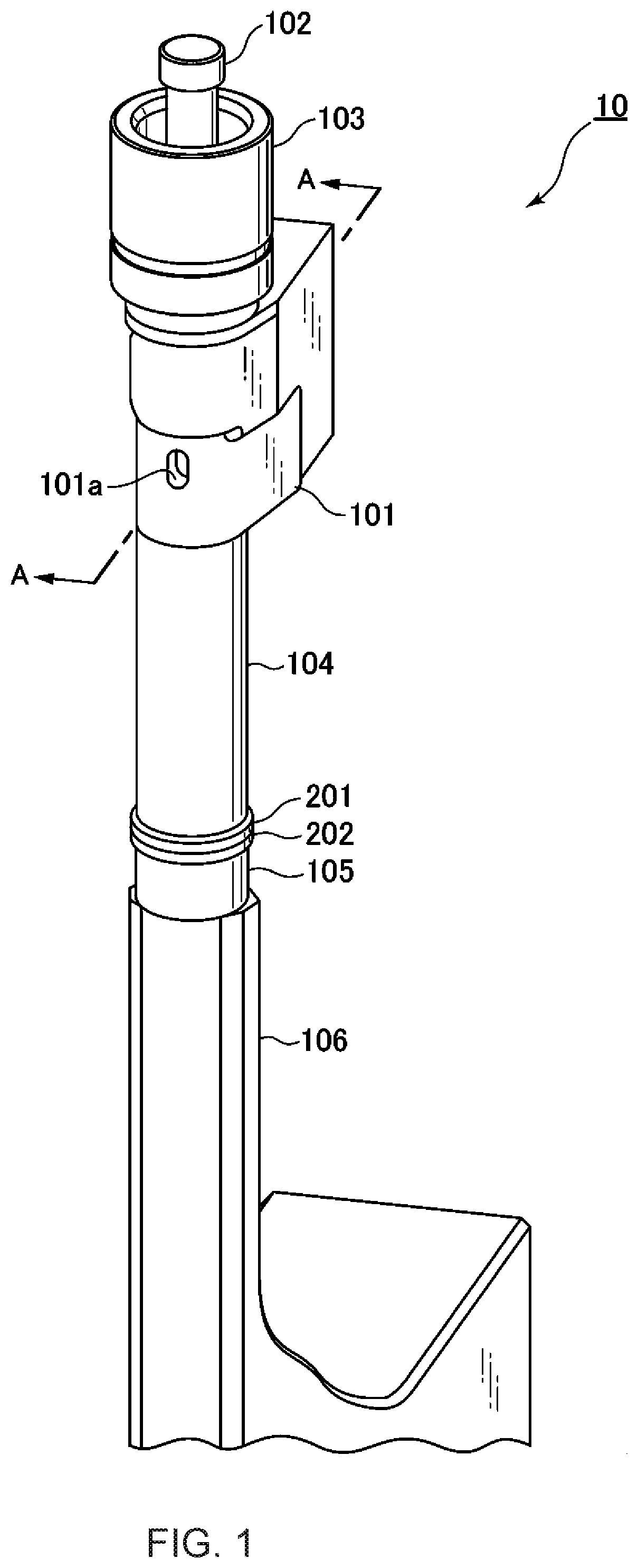 Self-piercing rivet fastening device