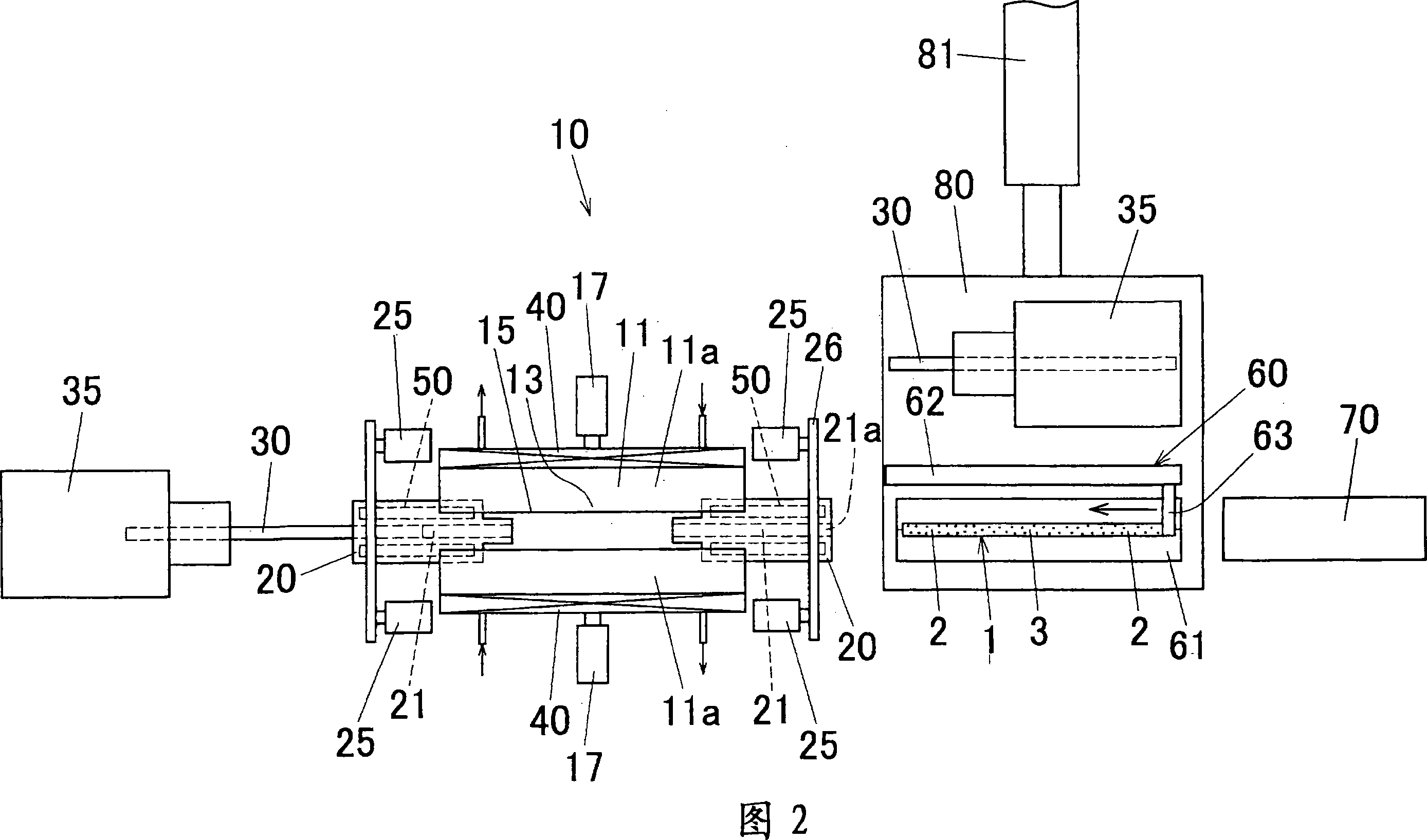 Method and apparatus for upsetting