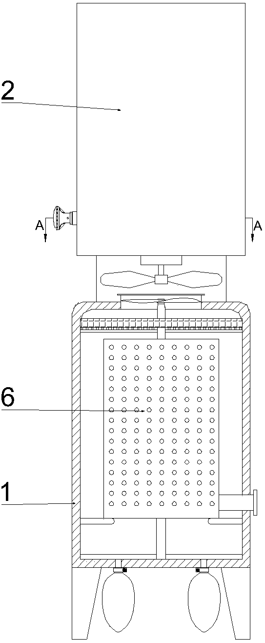 Air purification device for chemical gas production