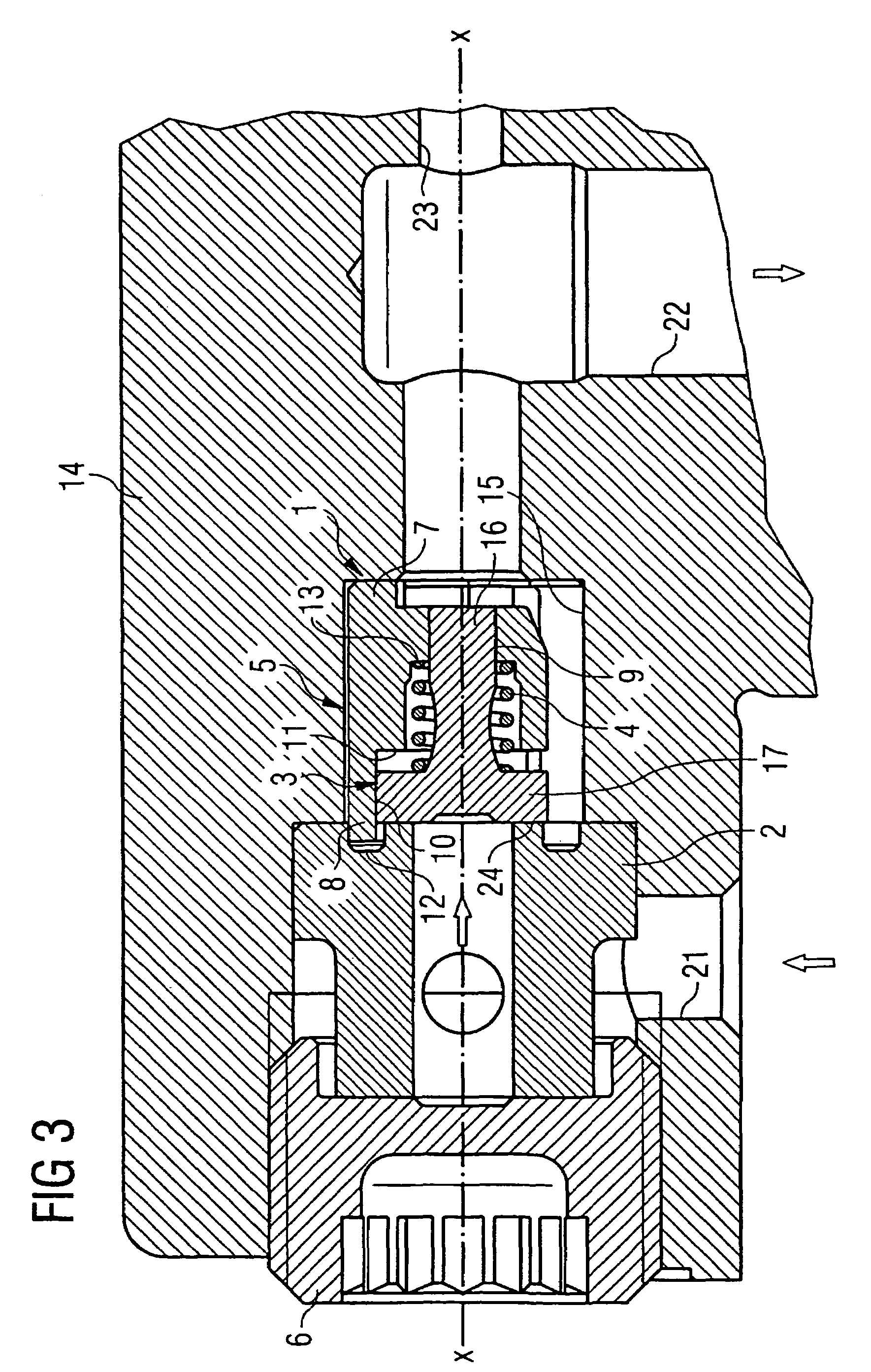 Inlet or outlet valve for a pump