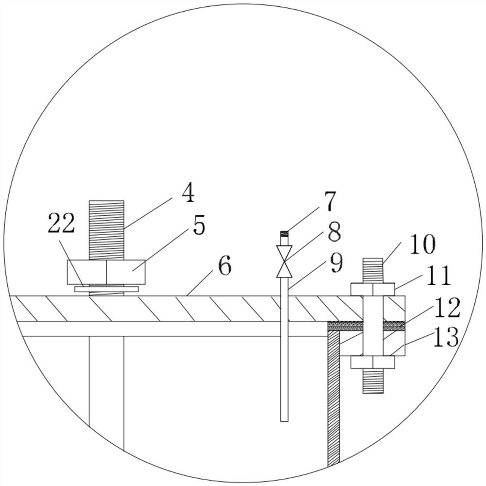 Long-distance large-diameter pipeline reserved manhole and using method thereof