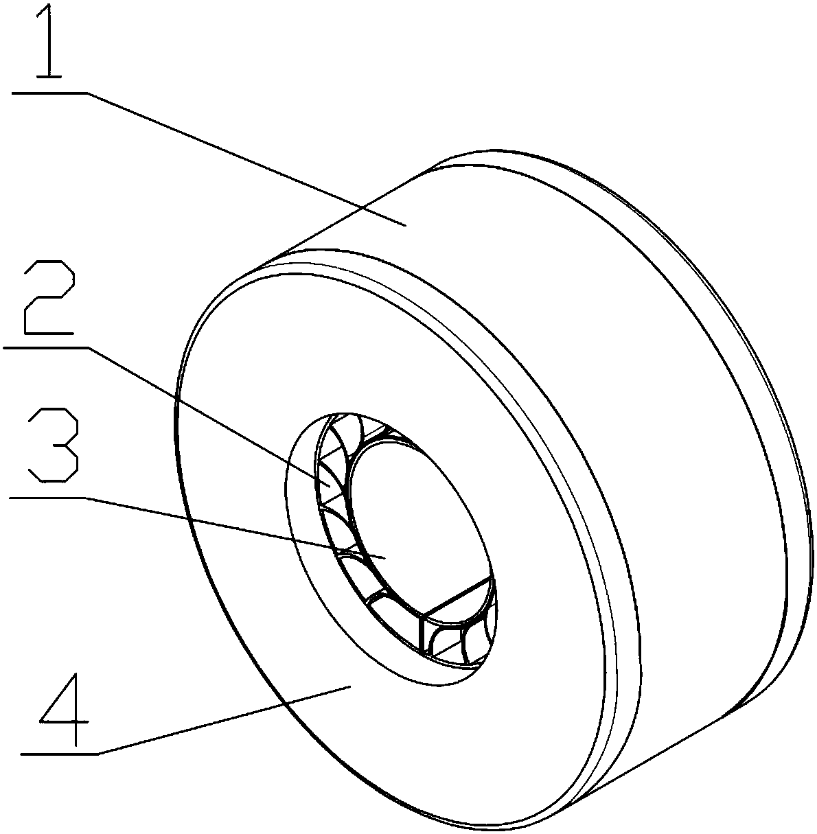 A Combined Miniature Foil Gas Dynamic Pressure Bearing