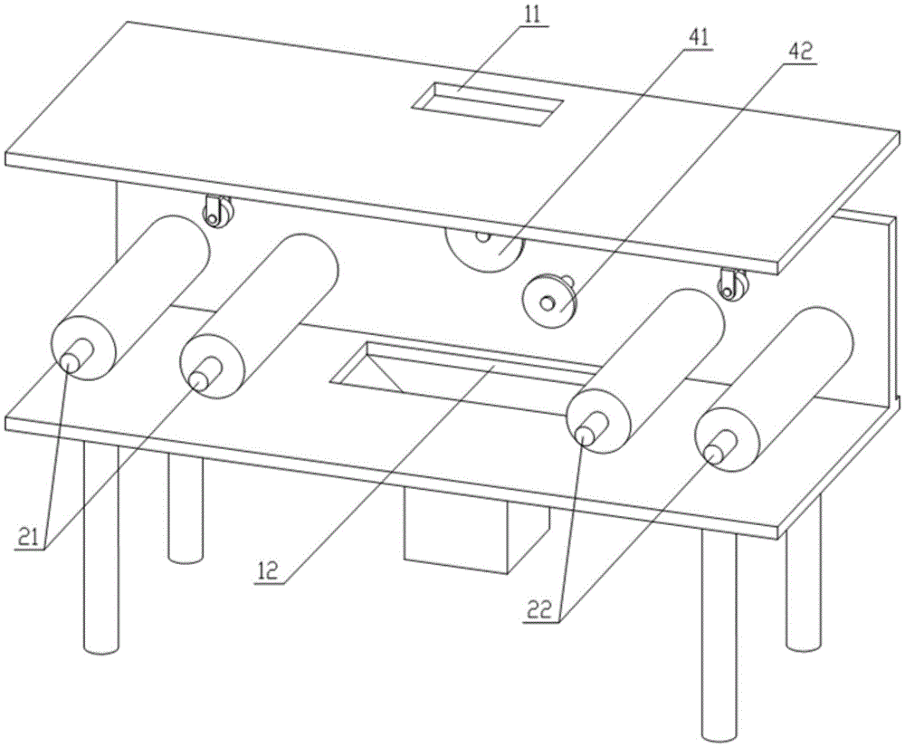 Novel wood cutting device