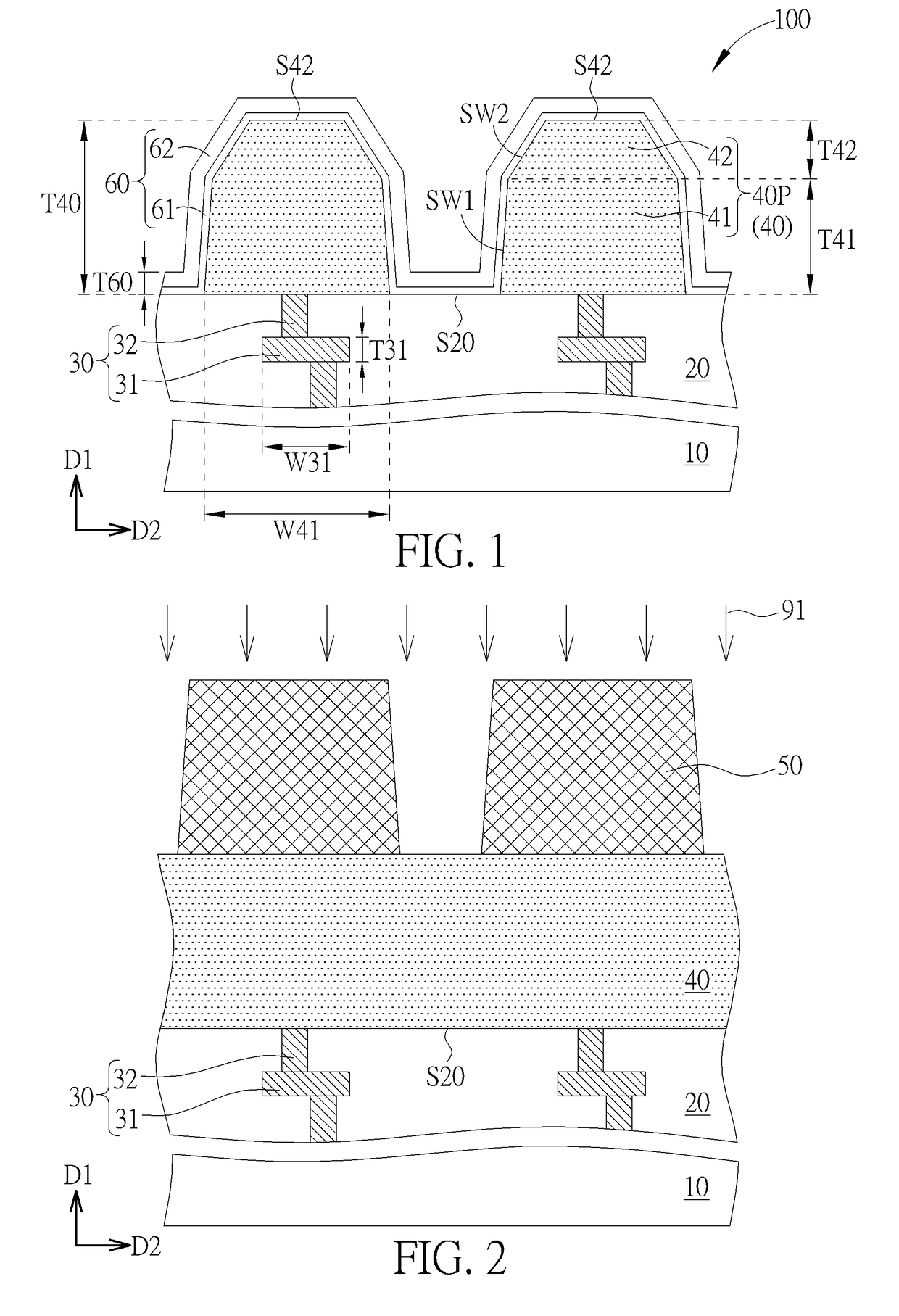 Connection structure of semiconductor device and manufacturing method thereof