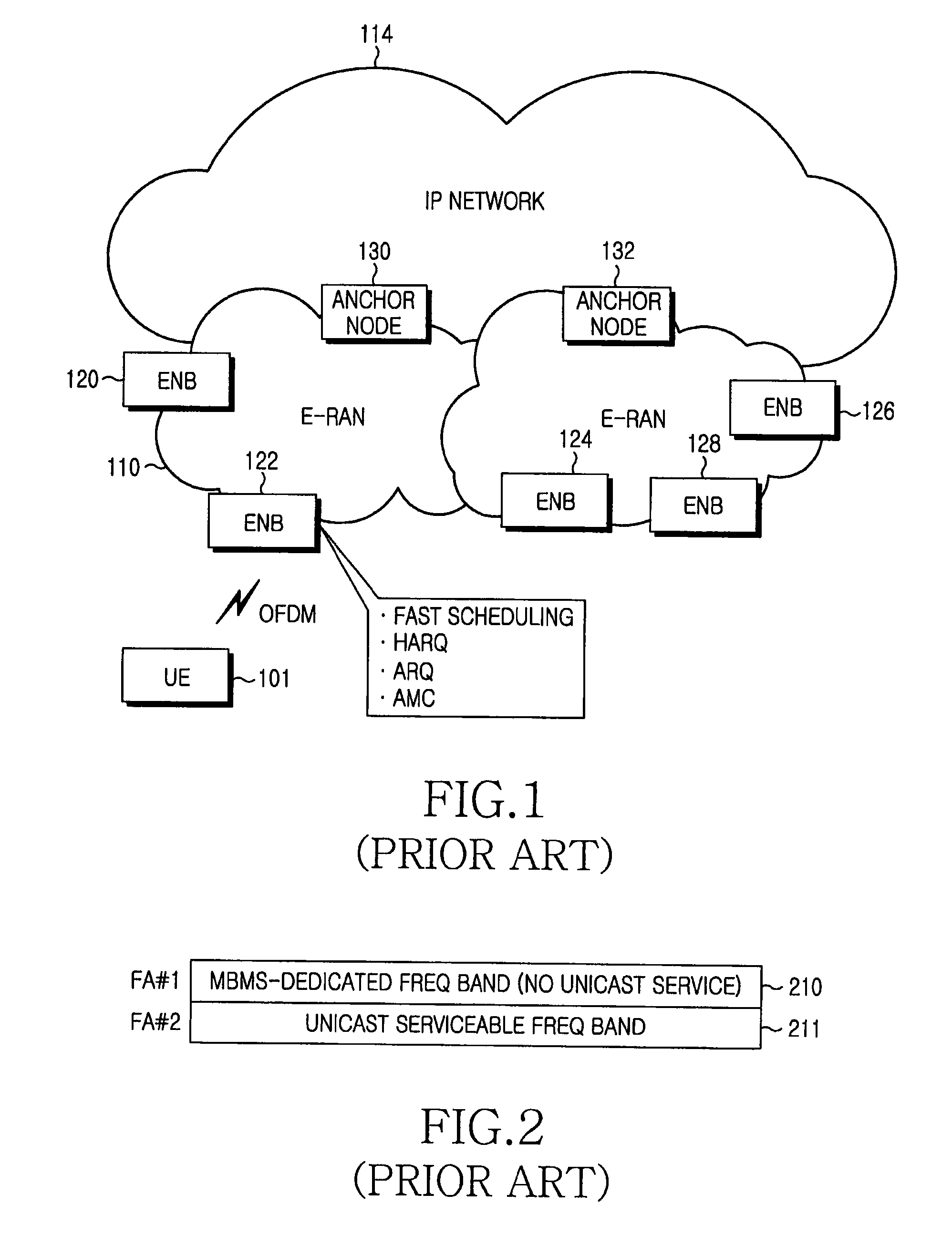 Method and system for receiving broadcast service and unicast service