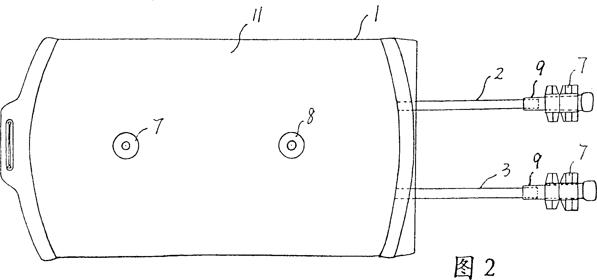 Photochemical reaction container for blood products and use thereof