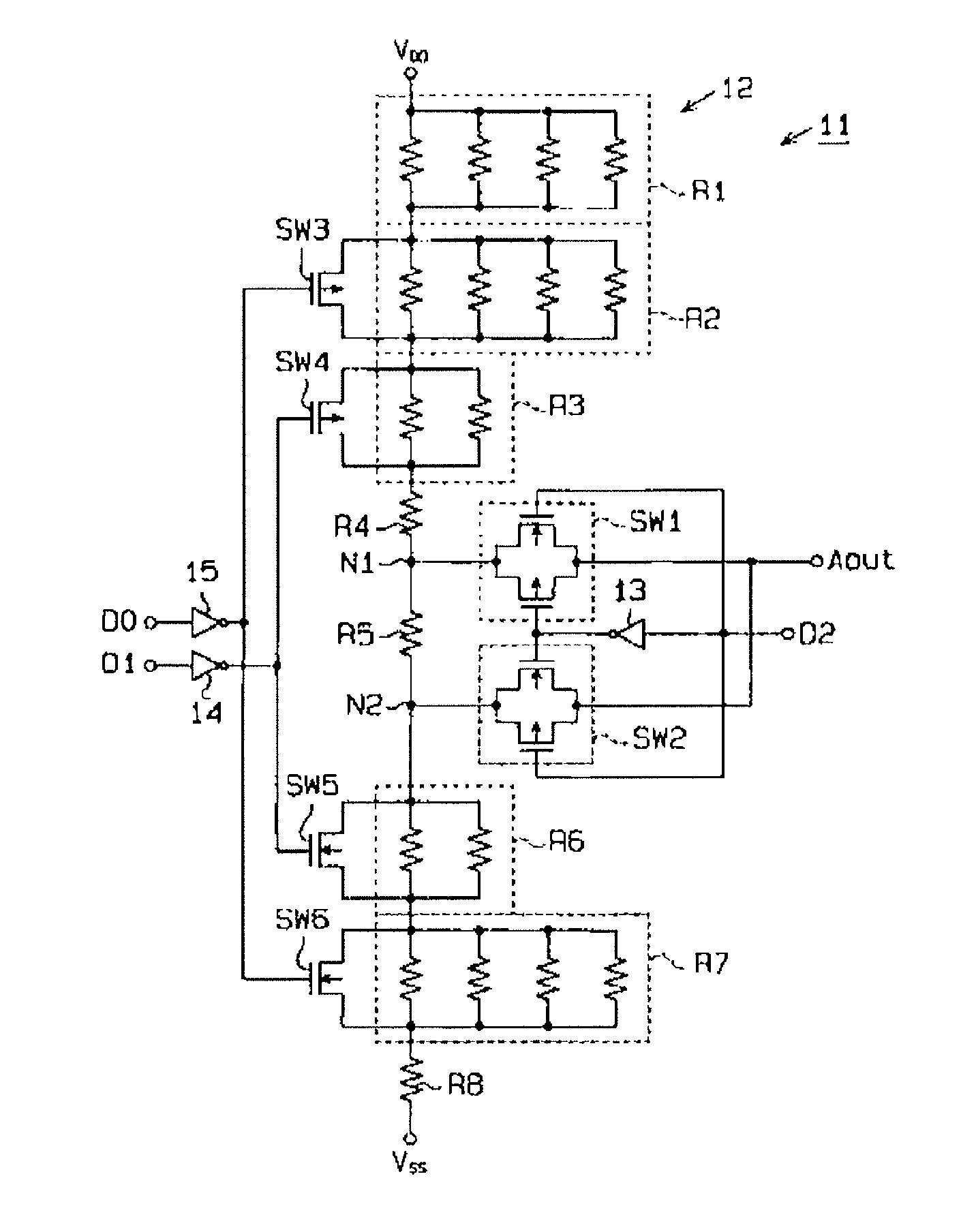 Programmable dynamic voltage control apparatus