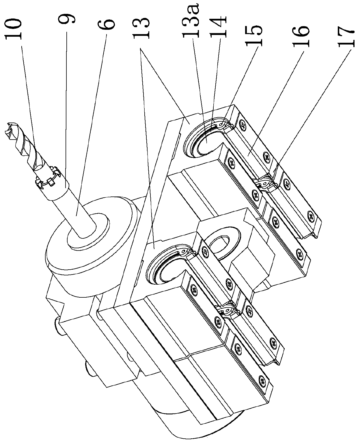 Detachable type Z-direction cutter assembly on machine tool