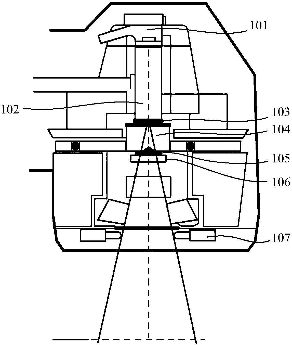 Dosage monitoring device and linear accelerator