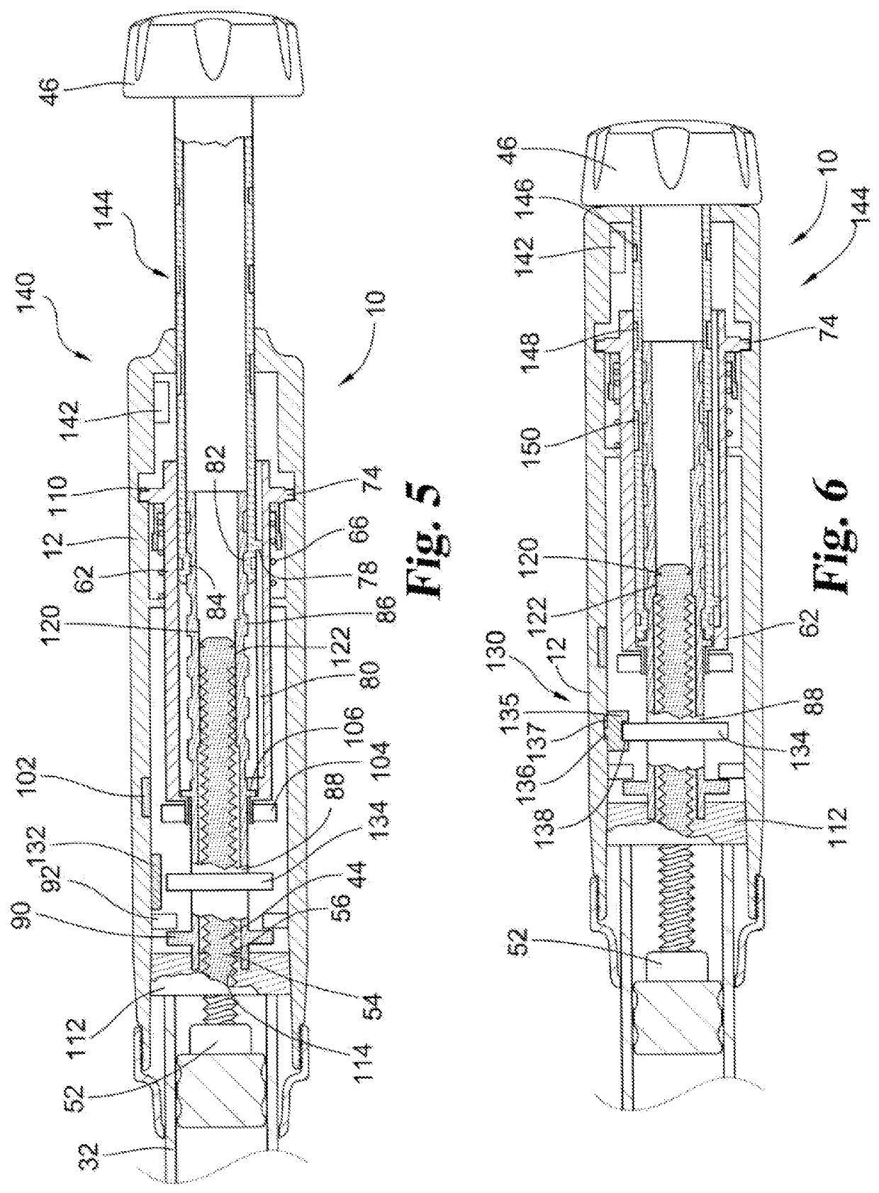 Dose sensing mechanism in a medication delivery device