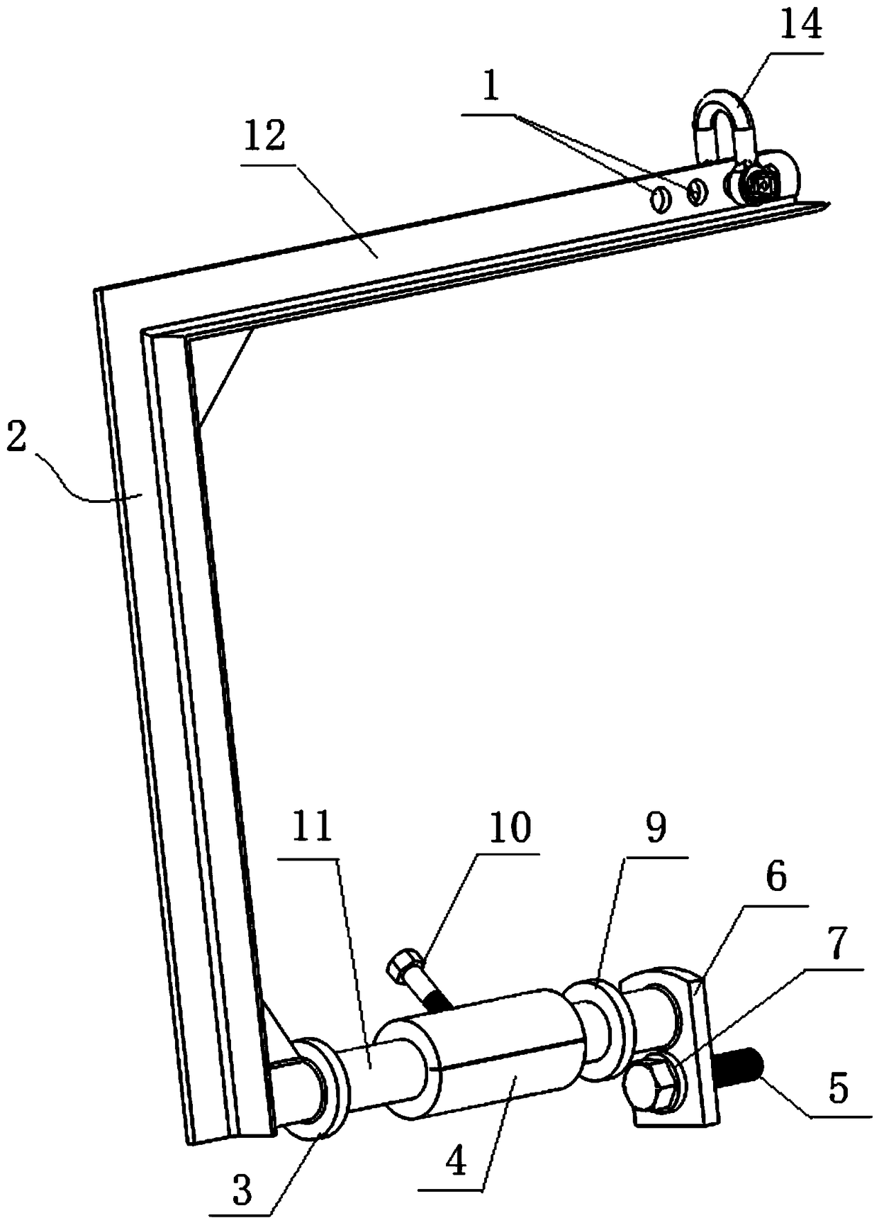 Crosshead pin lifting device