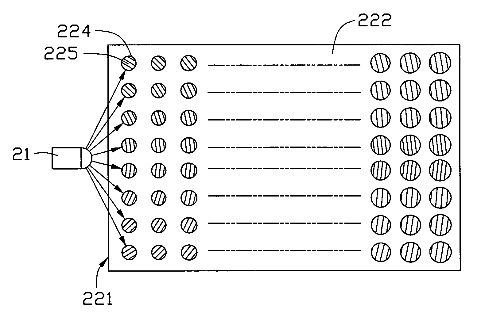 Light guide plate with diffraction gratings and backlight module using the same