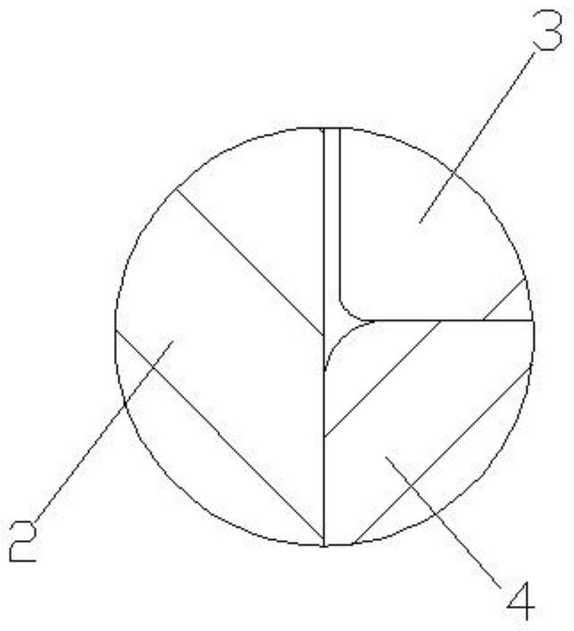 An insert-type carbide rolling die for wheel rims