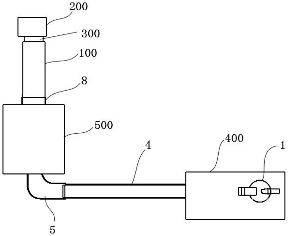 Material stirring and conveying device for cultivating agaricus bisporus