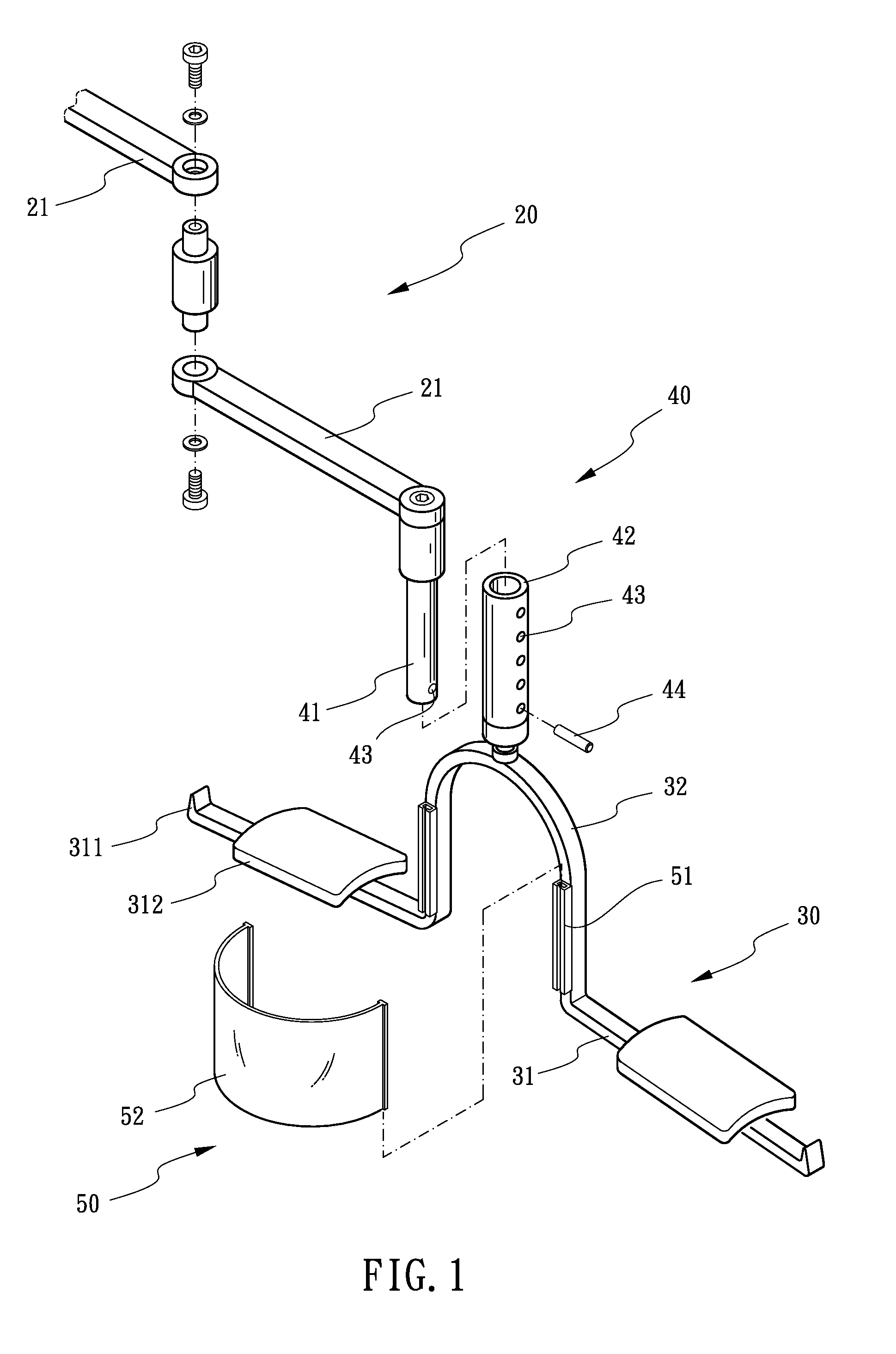 Suspensory lifting load apparatus for lead suits in radiation therapy
