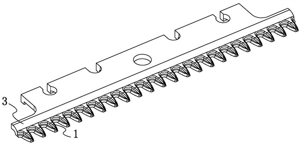 Cutter tooth with gradually-changed acute-angle cutting edge and trimming cutter