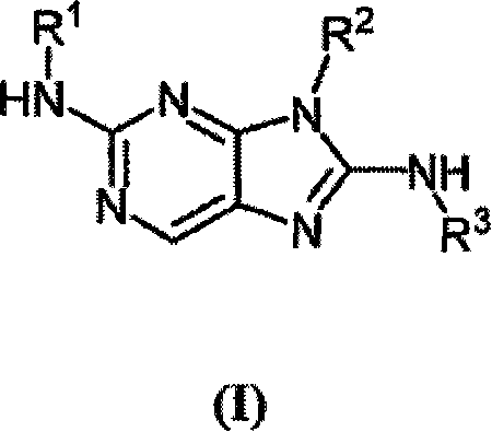 Haloaryl substituted aminopurines, compositions thereof, and methods of treatment therewith